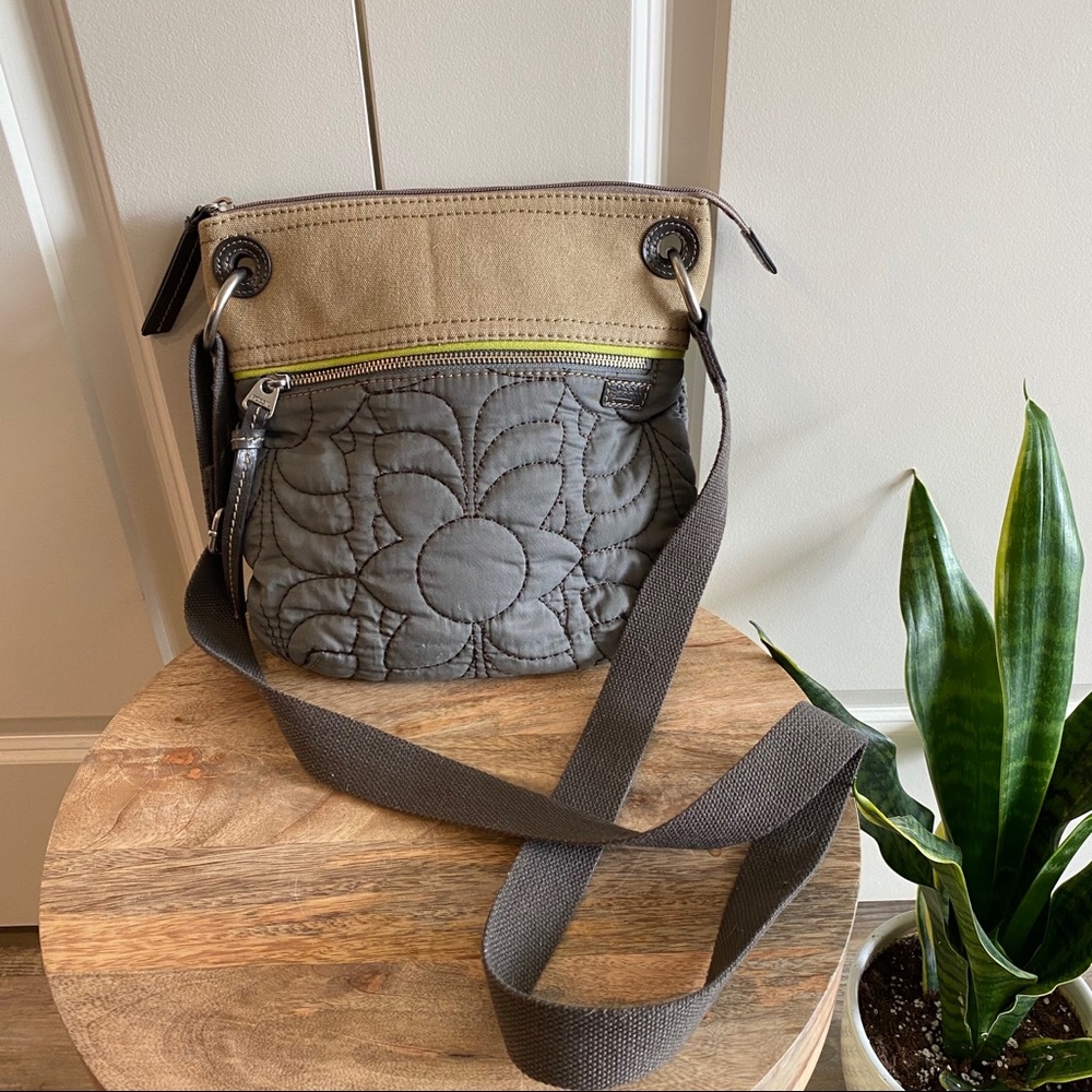 Fossil Keyper Quilted Crossbody Purse